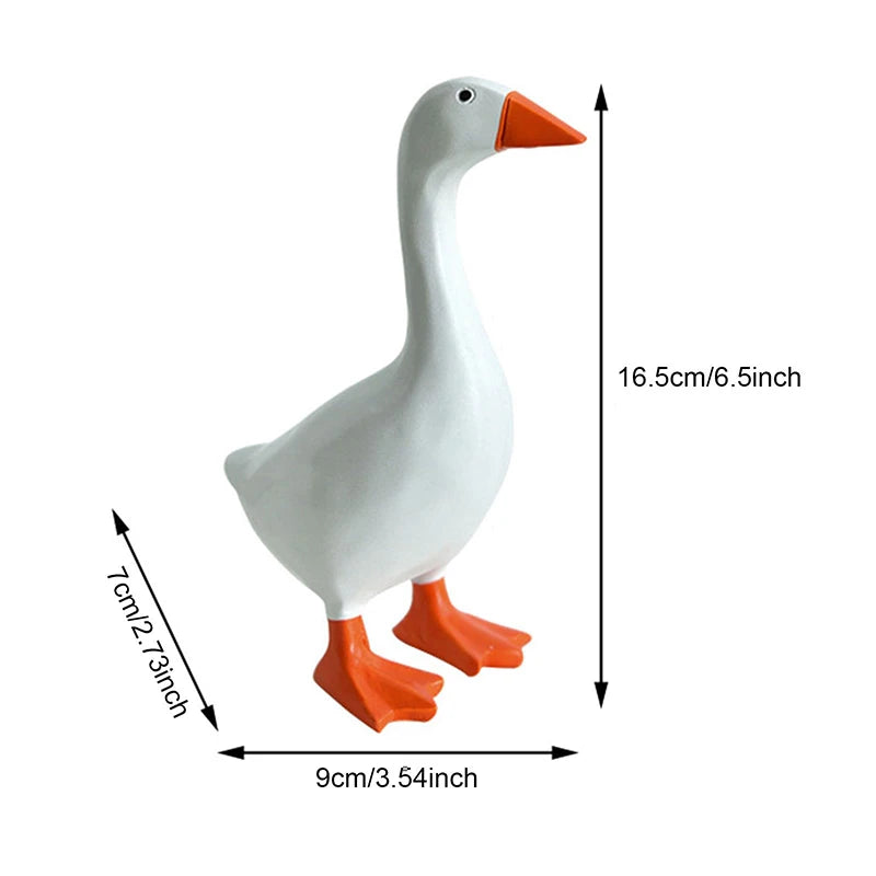 Cute Goose Key Storage Rack | Quirky Office Desk Decor