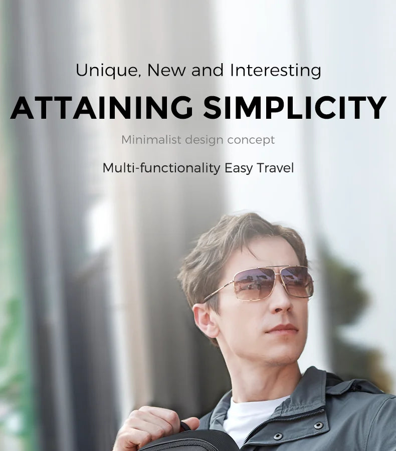Men's Single-Shoulder Crossbody Bag | Ideal Summer Travel Backpack