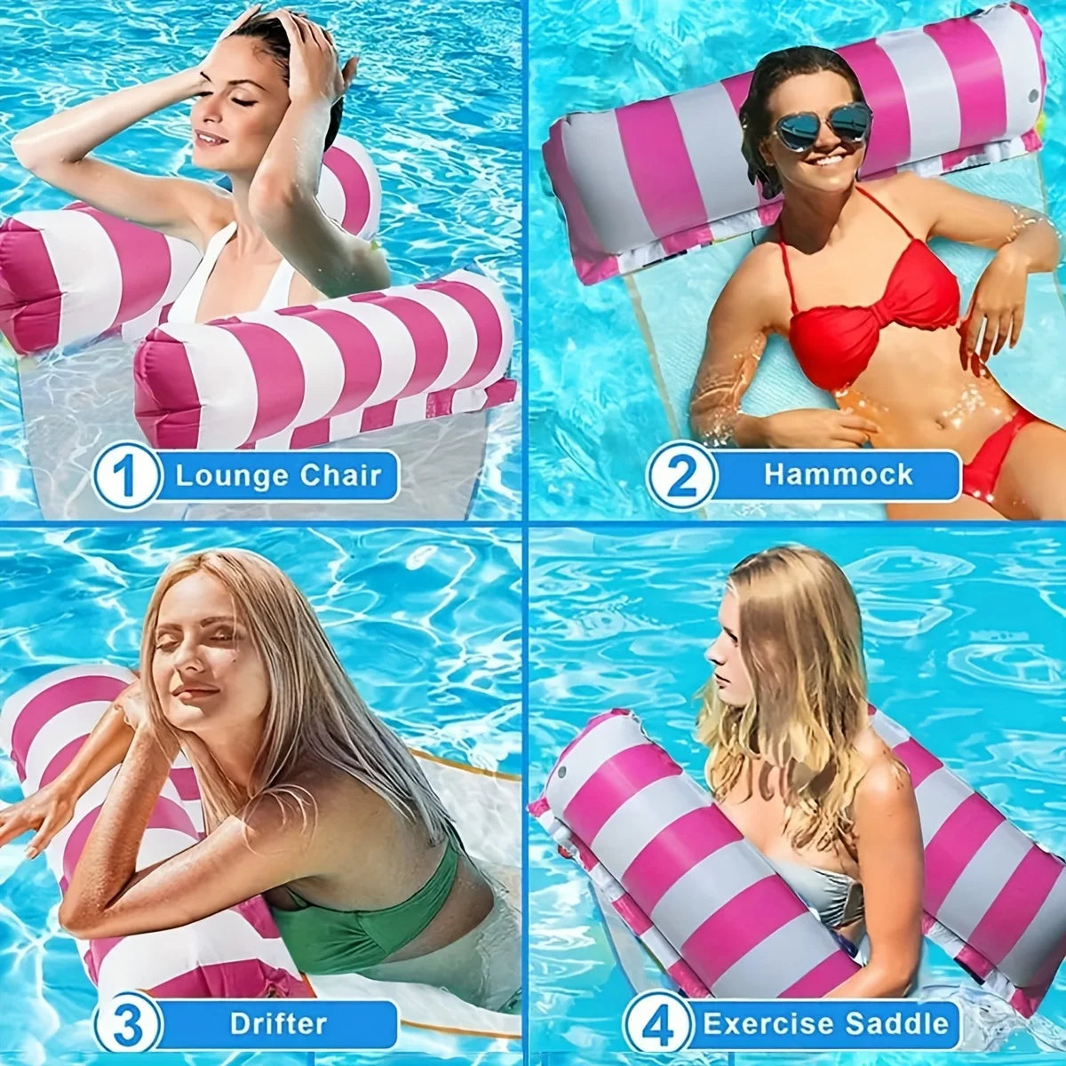 Inflatable Pool Float Hammock | Ultimate Summer Water Fun