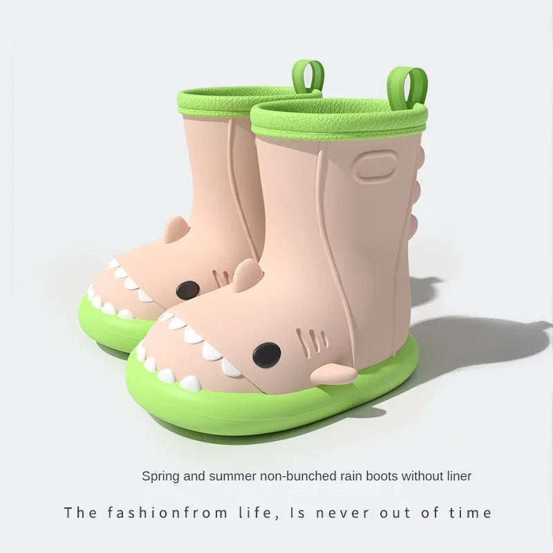 Children's Waterproof Cartoon Rain Boots | Non-Slip Water Shoes