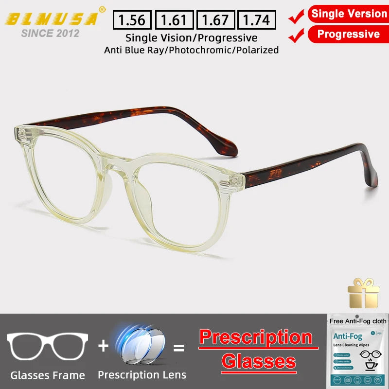 Chic Retro Prescription Glasses for Men & Women | Free Shipping