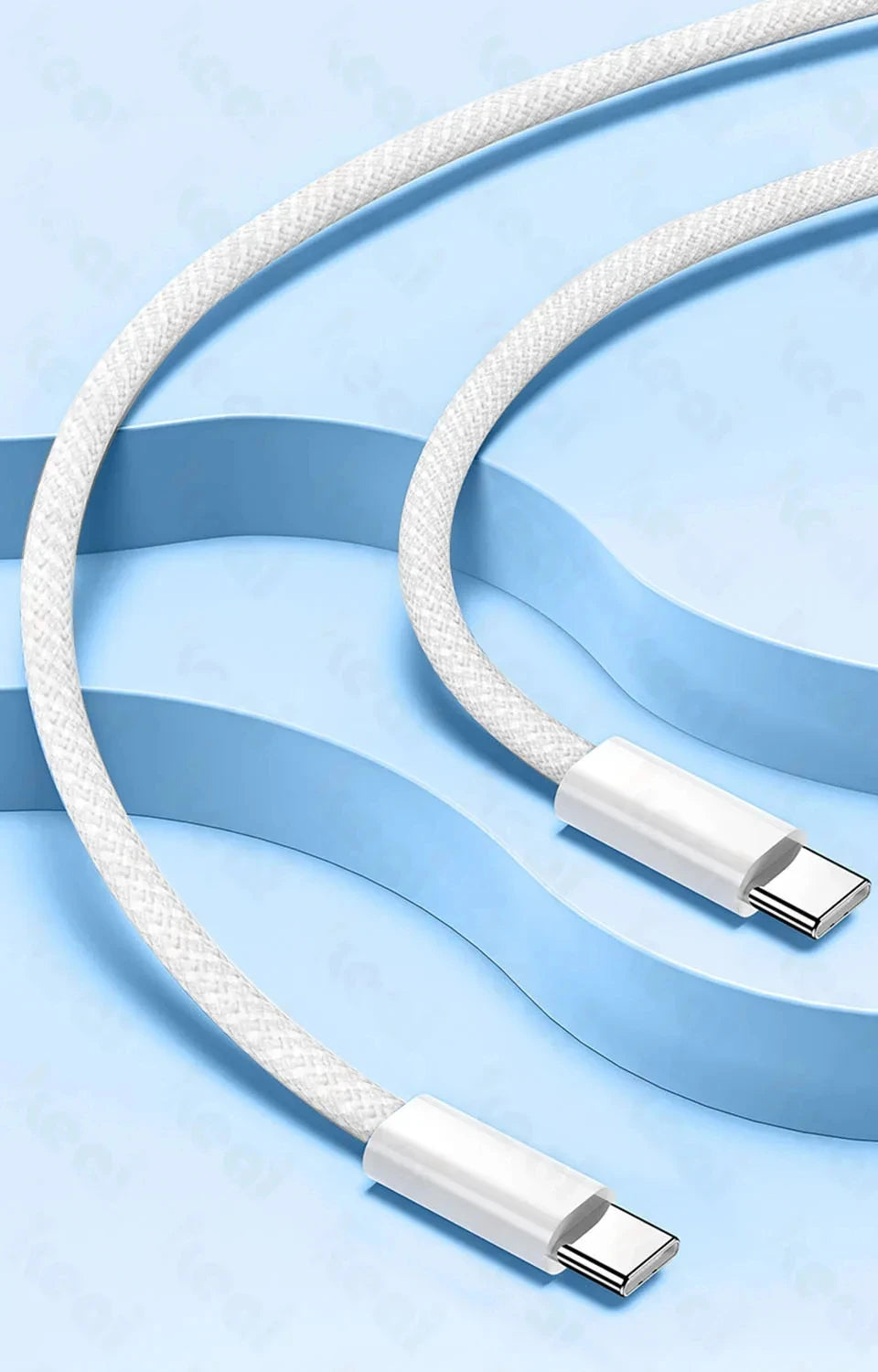 60W USB C Charging Cable | Fast Braided Cable for iPhone
