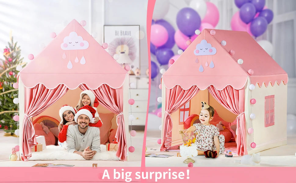 Children's Princess Castle Play Tent | Indoor Outdoor Fun