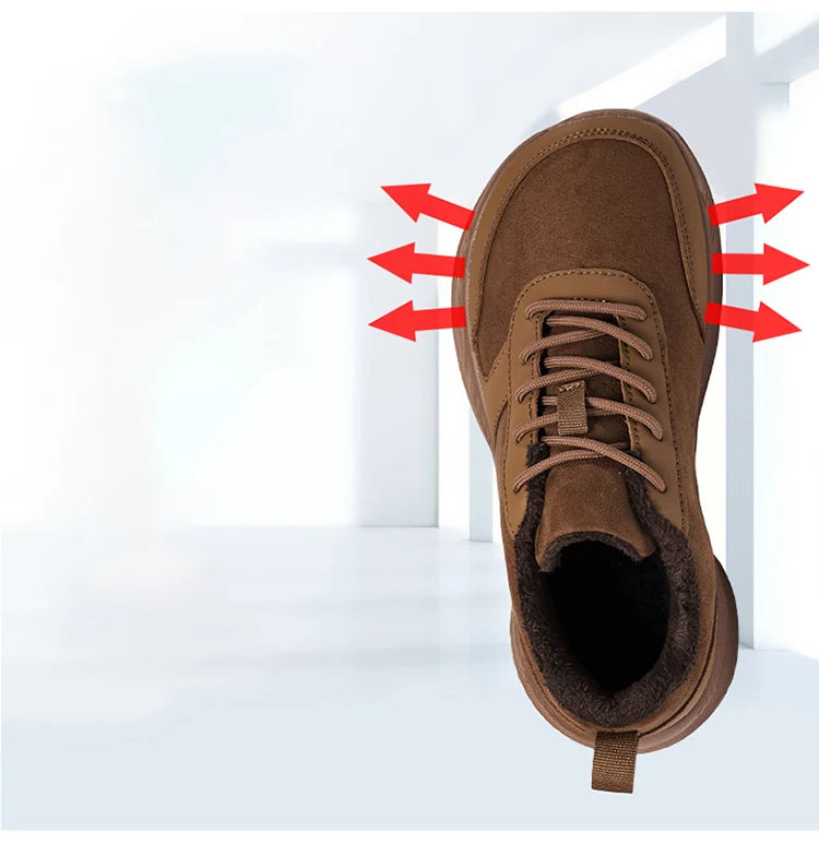 Winter Barefoot Men's Sneakers | Comfortable Non-Slip Casual Shoes