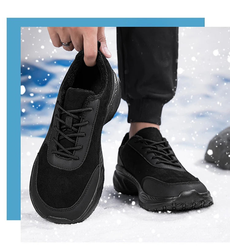 Winter Barefoot Men's Sneakers | Comfortable Non-Slip Casual Shoes