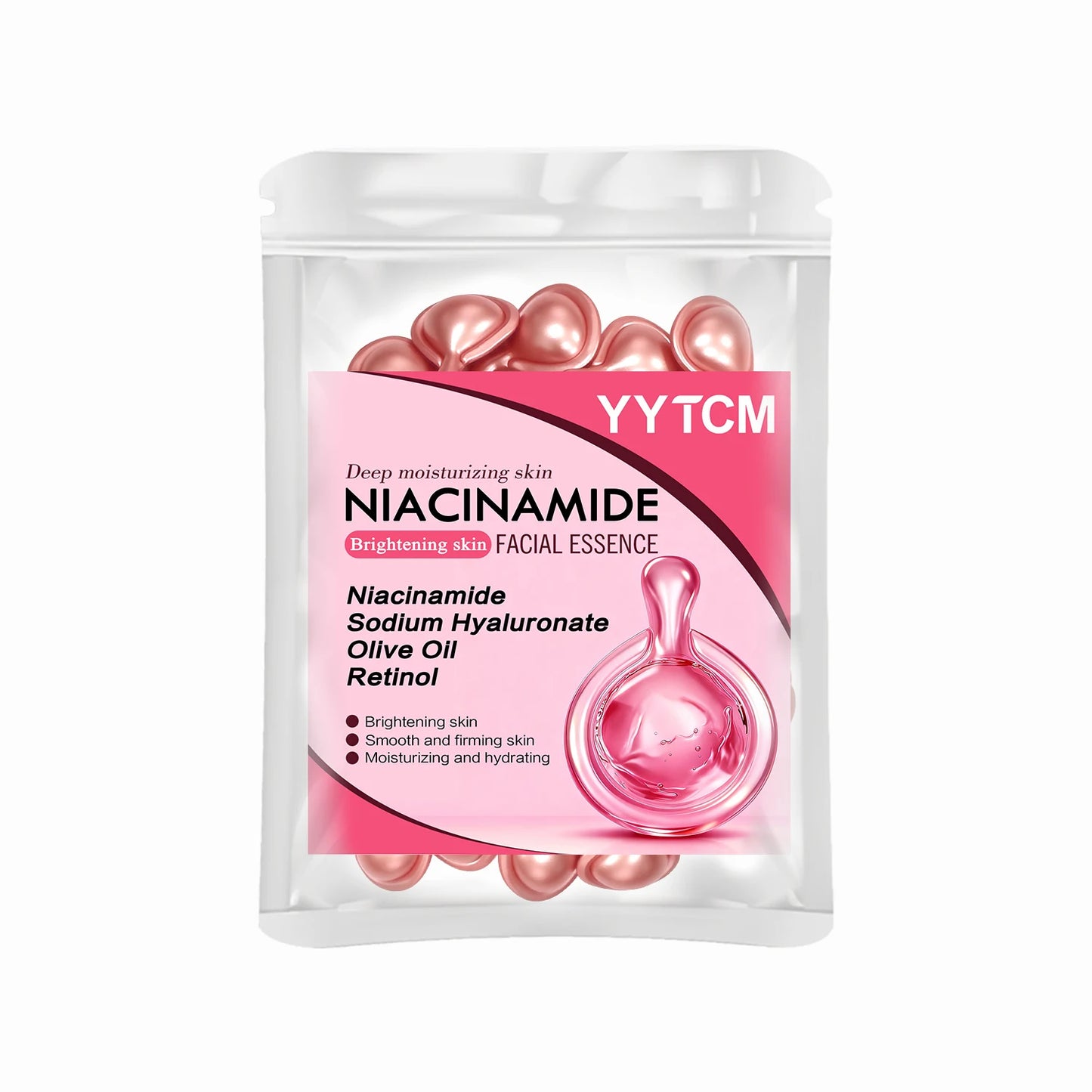 Niacinamide Facial Essence Capsules for Radiant Skin