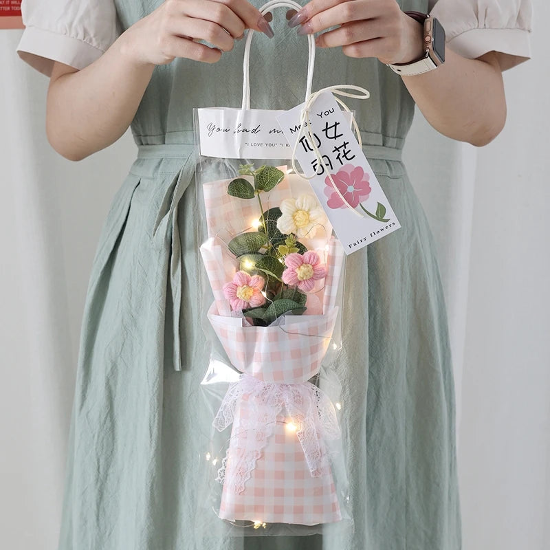 Ramo Eterno de Flores de Ganchillo | El Regalo Perfecto para Cualquier Ocasión