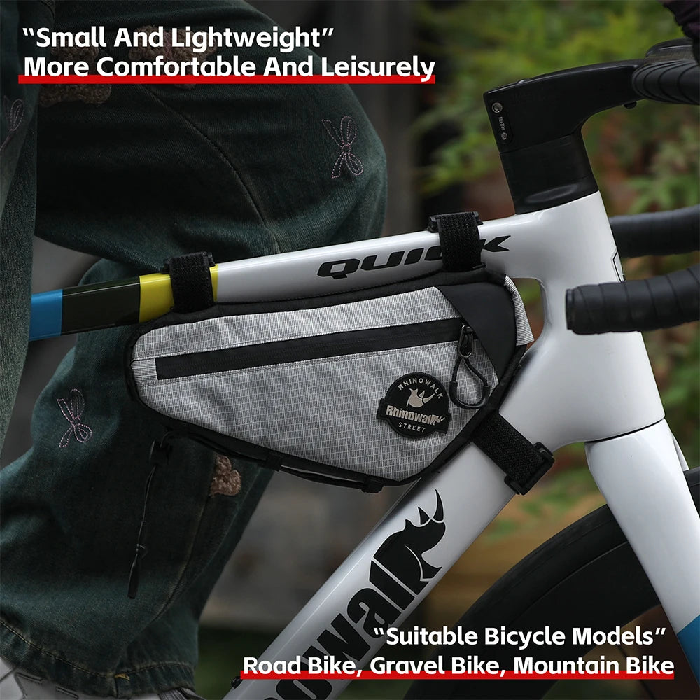 Large Capacity Bicycle Hanging Bags | Triangle Crossbody Cycling Bag