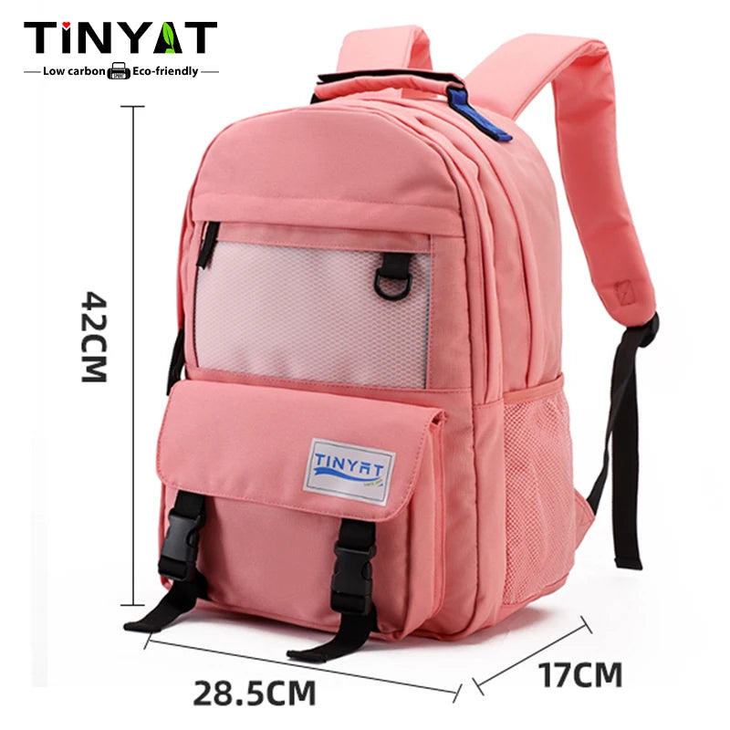 Large Capacity Multi Color Polyester Backpack | Casual Unisex Bag