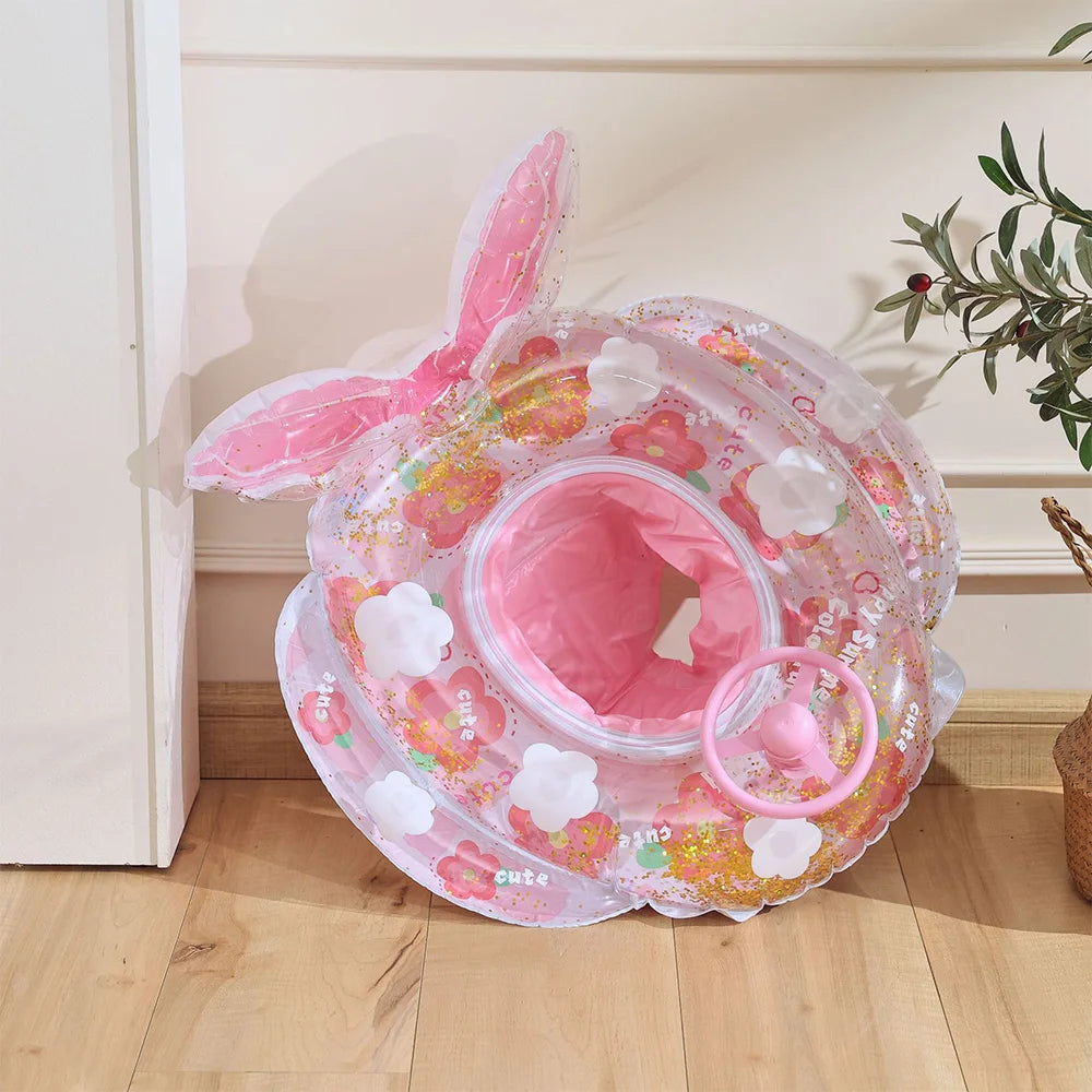 Inflatable Sunshade Swim Tube | Fun Pool Float for Summer