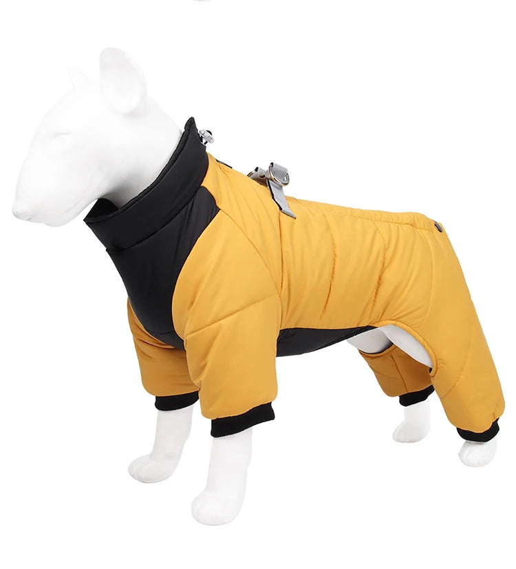Waterproof Dog Jumpsuit Coat | Warm Winter Clothing for Pets