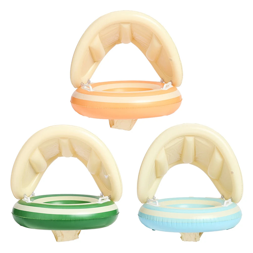 Inflatable Pool Float for Kids | Baby Swim Seat Ring for Water Fun