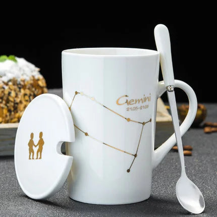 Creative 12 Constellations Ceramic Mugs | Unique Drinkware Gift