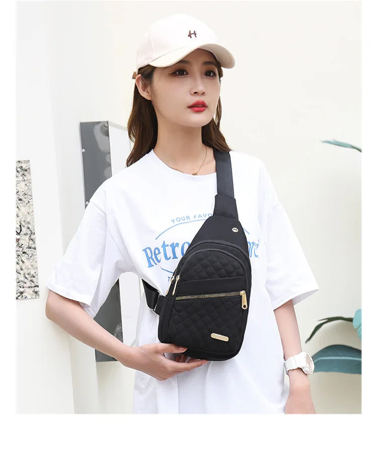 Women's Multi-Layer Embroidered Backpack | Casual Outdoor Style