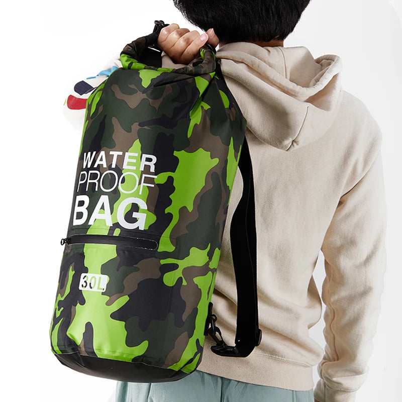 Waterproof Dry Bags & Wet Separation Backpack for Outdoor Activities