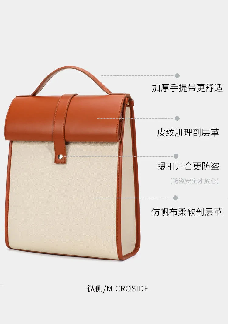 Personalized Travel Backpack | High-Quality Cowhide Collection