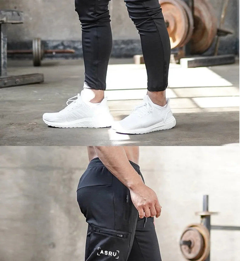 Men's Multi-Pocket Workout Training Pants | Stylish Jogging Sweatpants