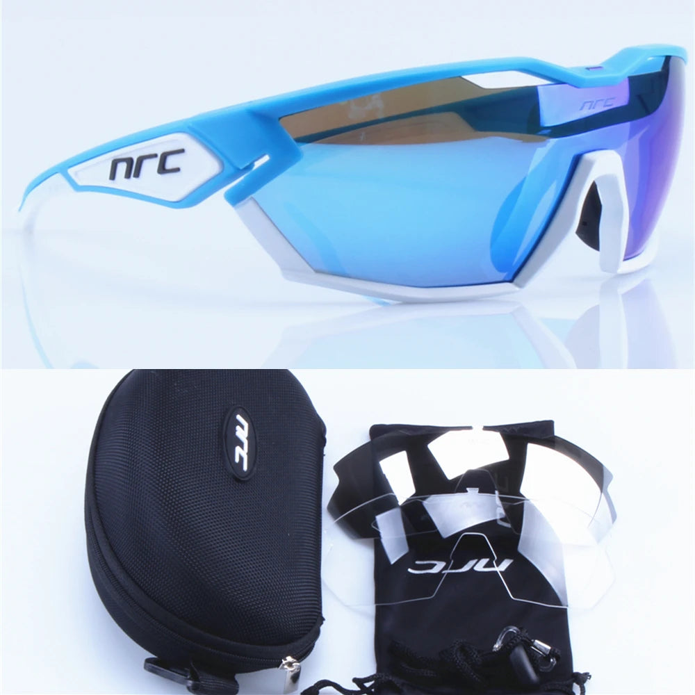 Unisex 3 Lens Cycling Glasses | Versatile Sport Sunglasses