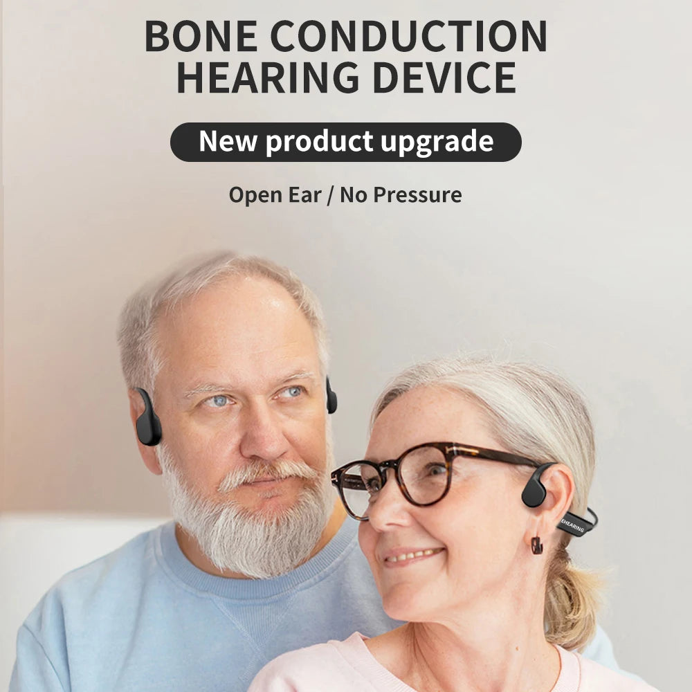 Bone Conduction Bluetooth Hearing Aid | Comfort & Clarity