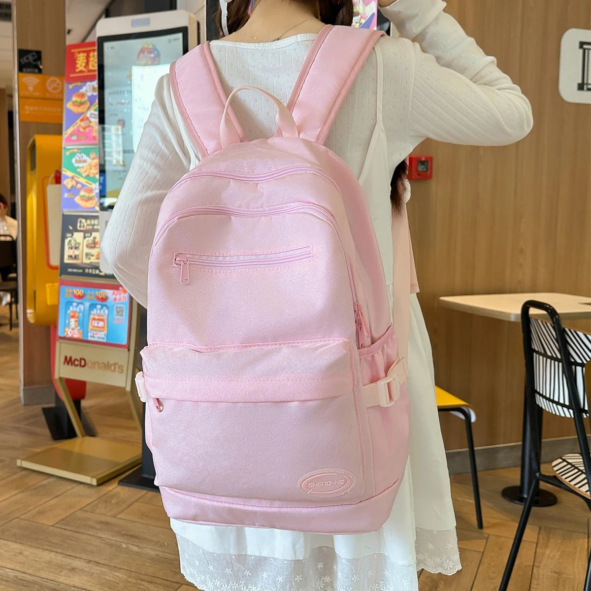 Large Capacity School Backpack for Junior High | Stylish & Durable