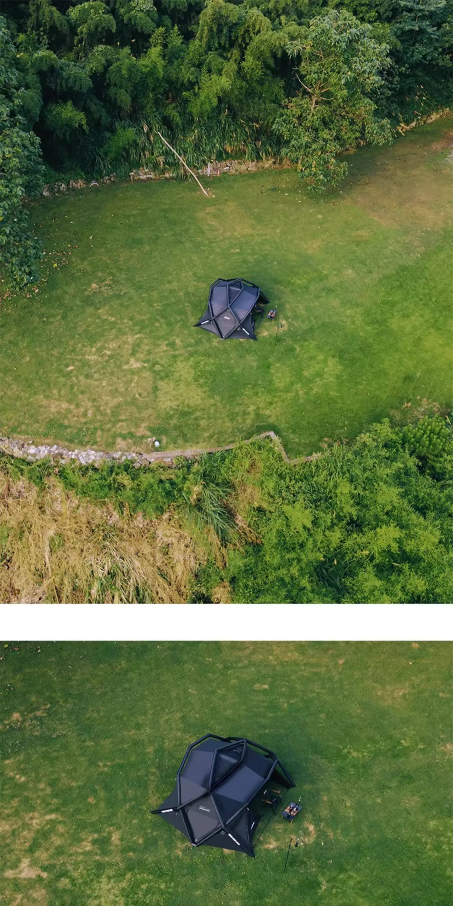 Portable Inflatable Ball Tent for Outdoor Camping | Heavy Rain Shelter