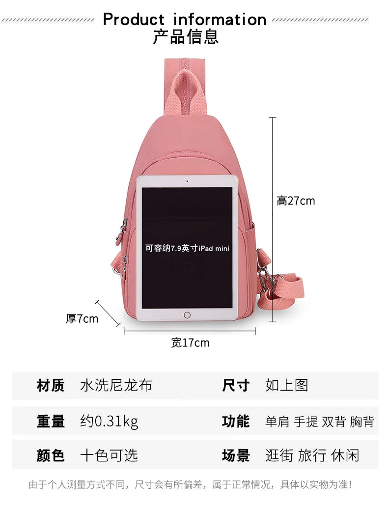 Multifunctional Anti-Theft Cross-body Sports Bag | Travel & Hiking