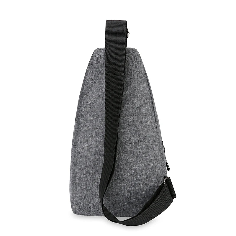 Men's One Shoulder Crossbody Bag | Large Capacity Leisure Bag