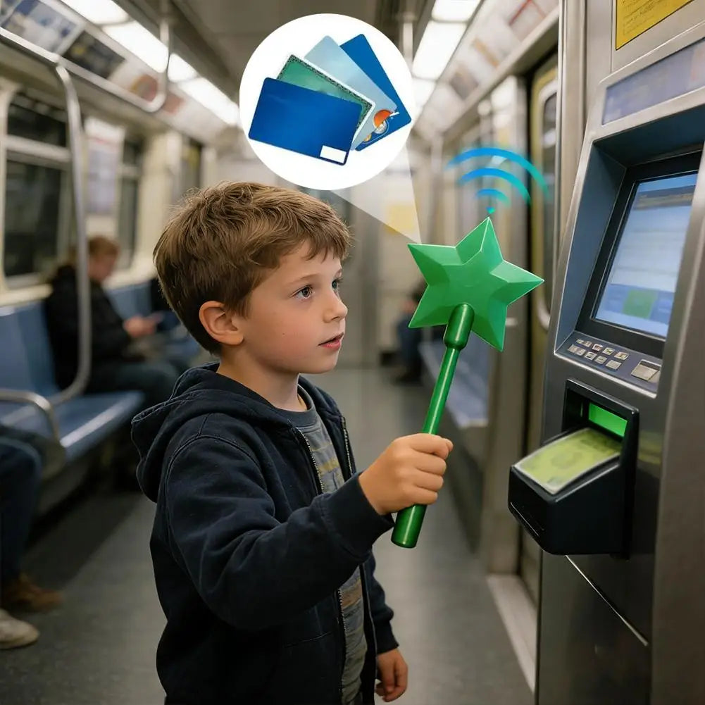 Portable Non-Contact Payment Wand | Fun Credit Card Holder