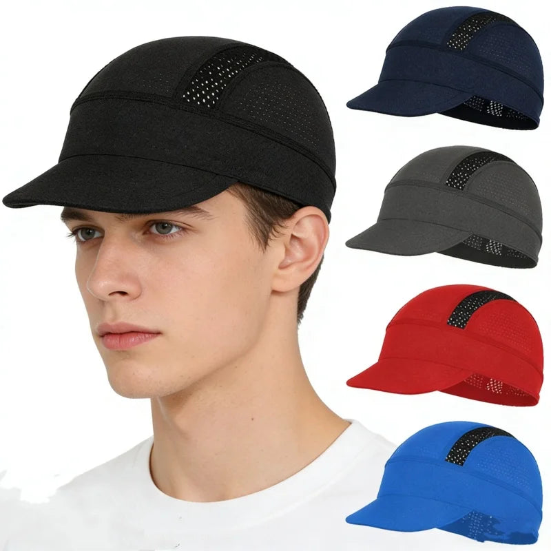 Breathable Quick Dry UV-Protection Running Hat for Active Sports