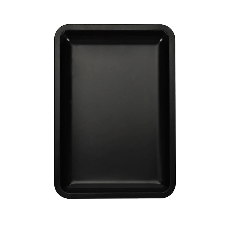 Solid Stainless Steel Rectangle Dessert Plate | Japanese-style Tray