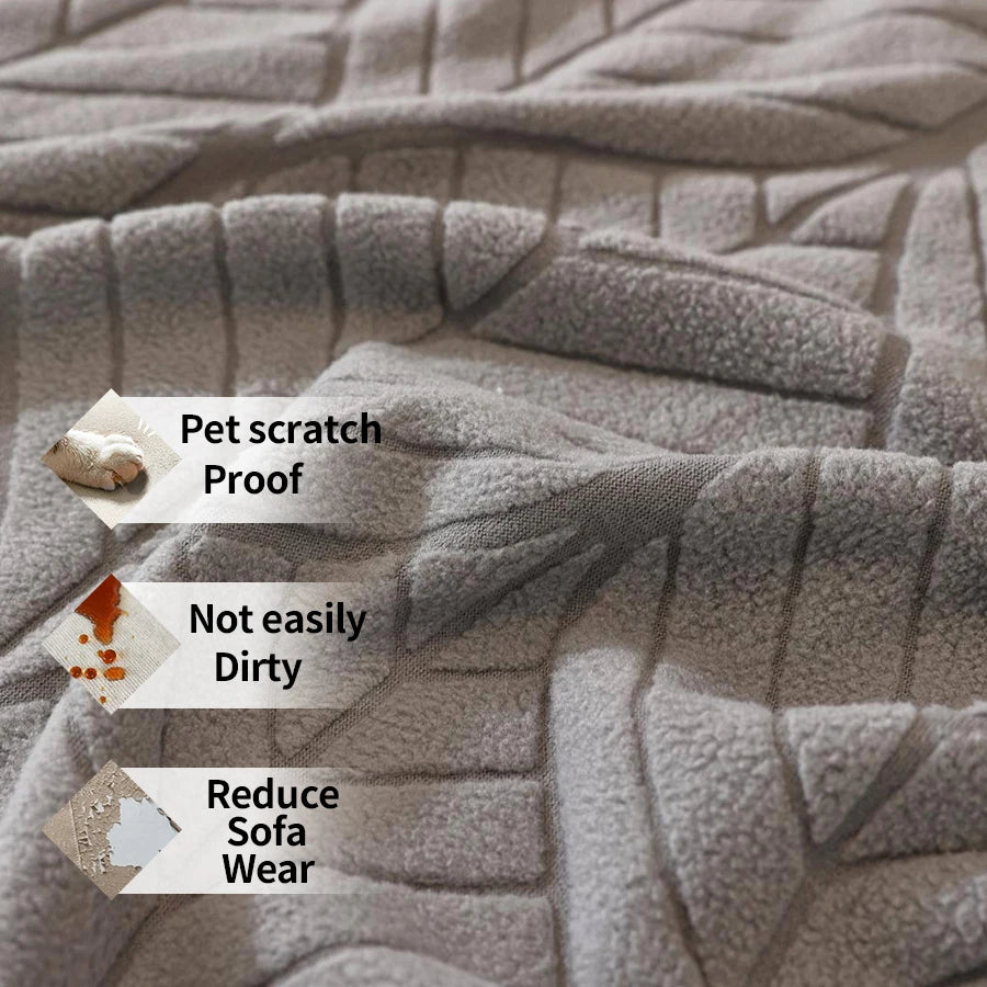 Elastic Anti-Slip Sofa Cushion Cover | Pet & Child Friendly Protection