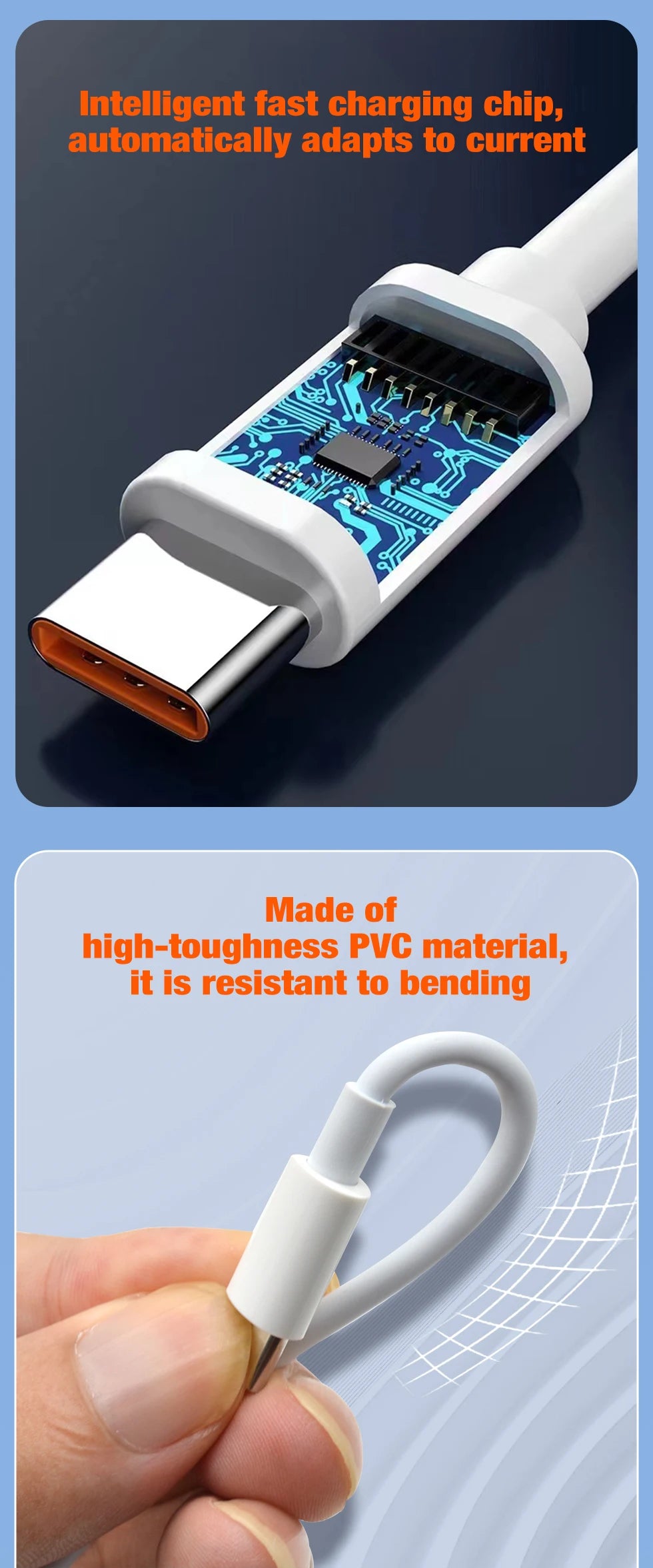 Fast Charging USB Type-C Cable | Versatile Length Options