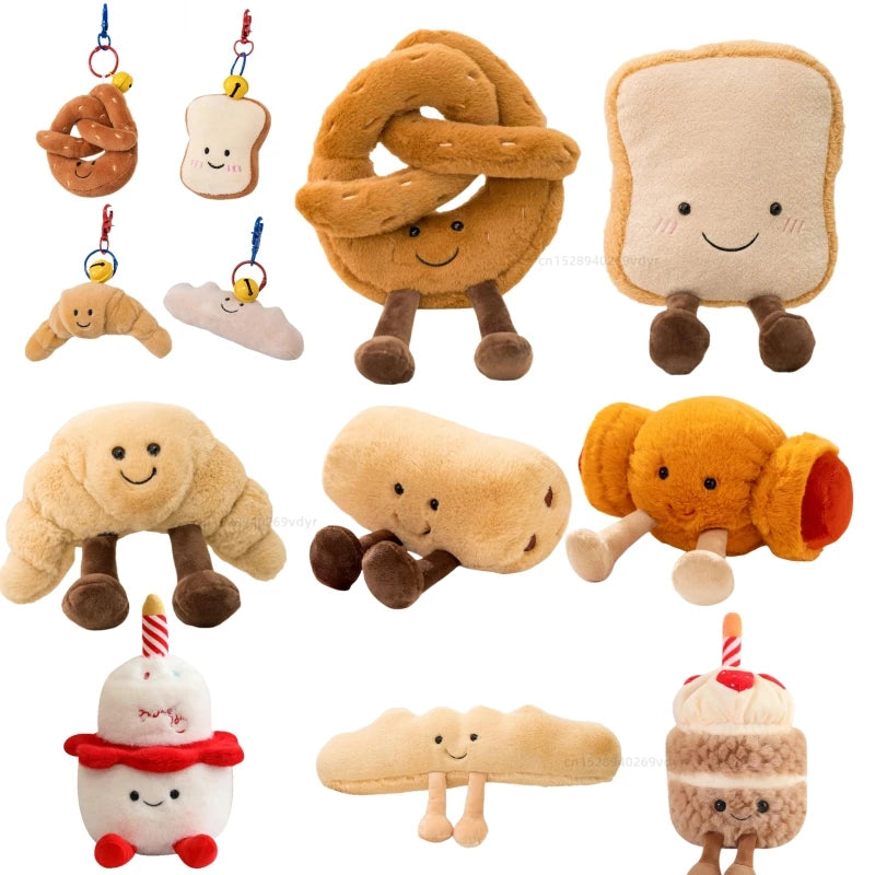 Cute Breakfast Egg Plush Pillow | Soft Food Doll Toy & Decor
