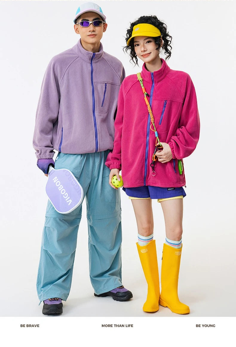Lightweight Waterproof Fleece Jacket for Outdoor Adventures