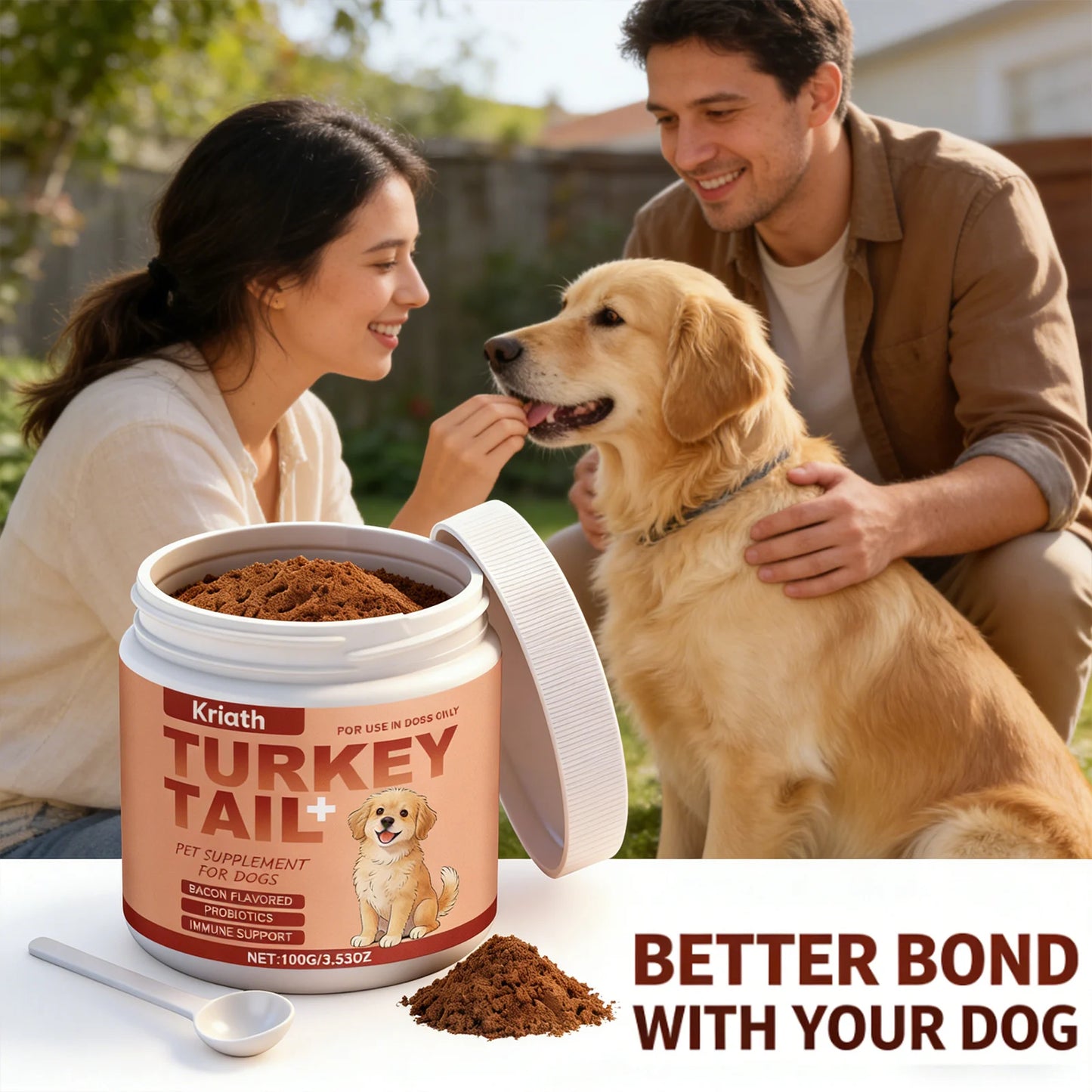 Pet Nutritional Supplements Bacon Flavor for Joint & Digestive Health