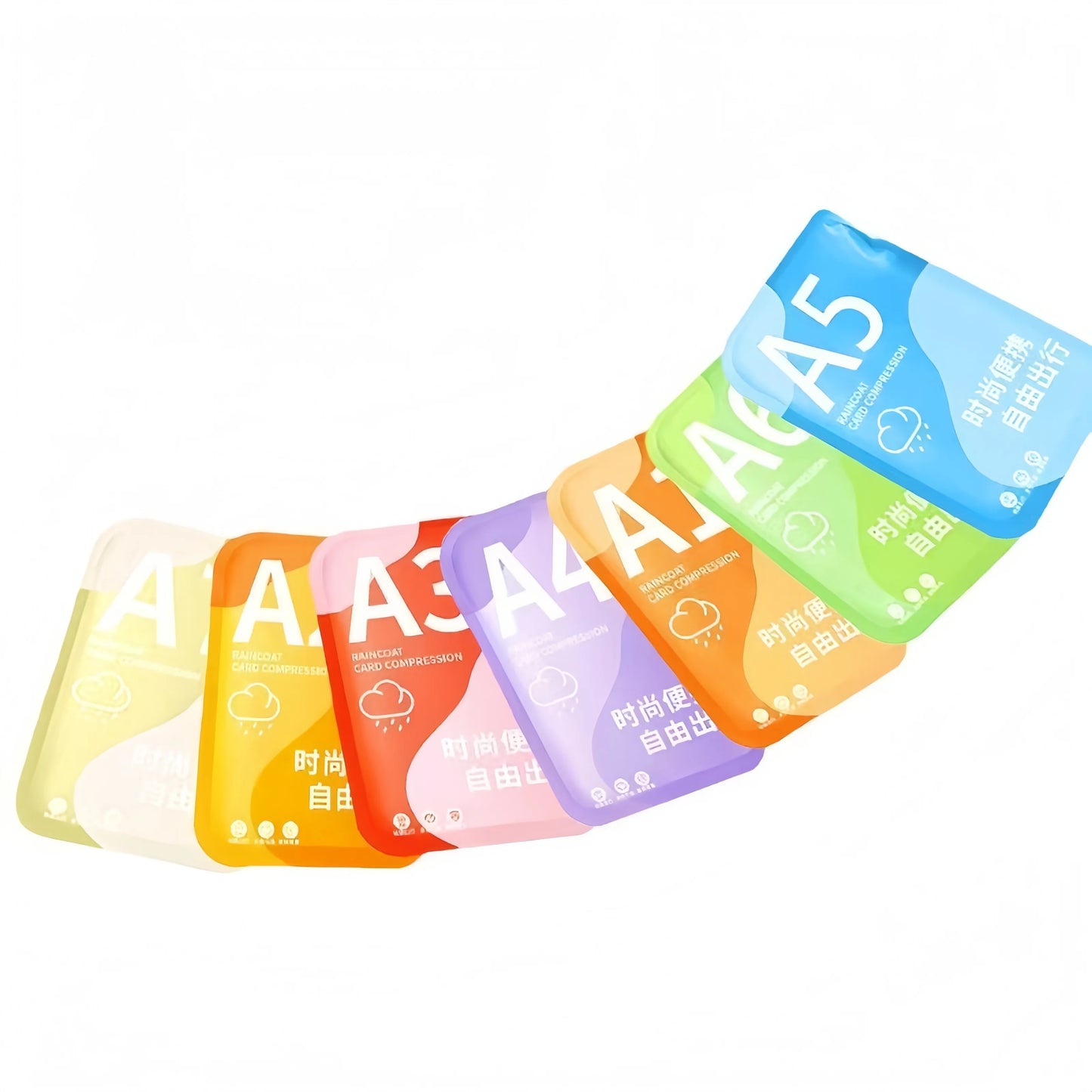 Portable Disposable Raincoat | Waterproof Travel Gear in 7 Colors