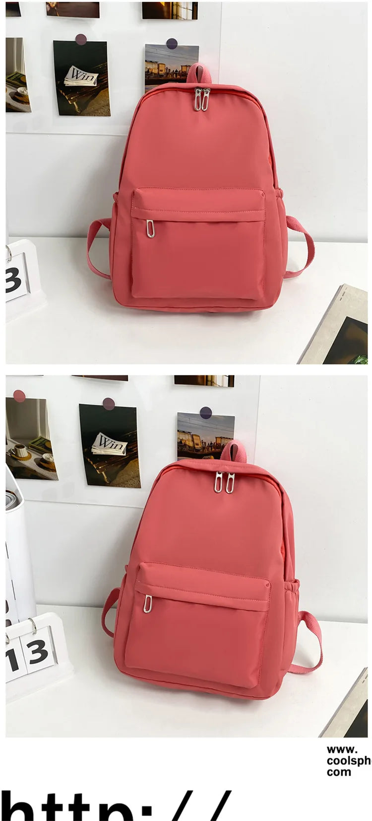 Stylish Large Capacity Backpack for Teen Girls | Minimalist School Bag