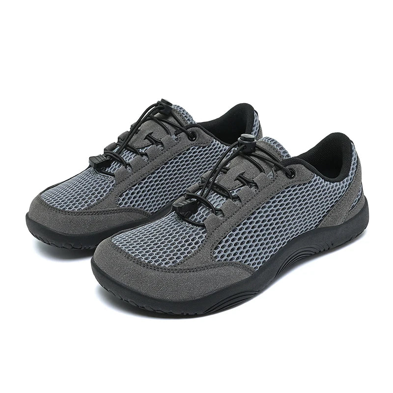 Wide Fit Casual Sports Shoes | Breathable Non-Slip Comfort