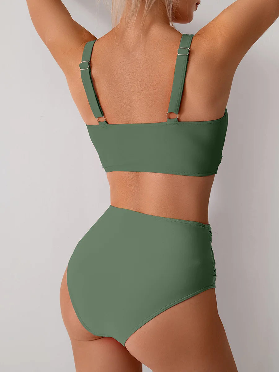 Stylish High Waist Bikini Set for Women | Perfect Beach Swimwear
