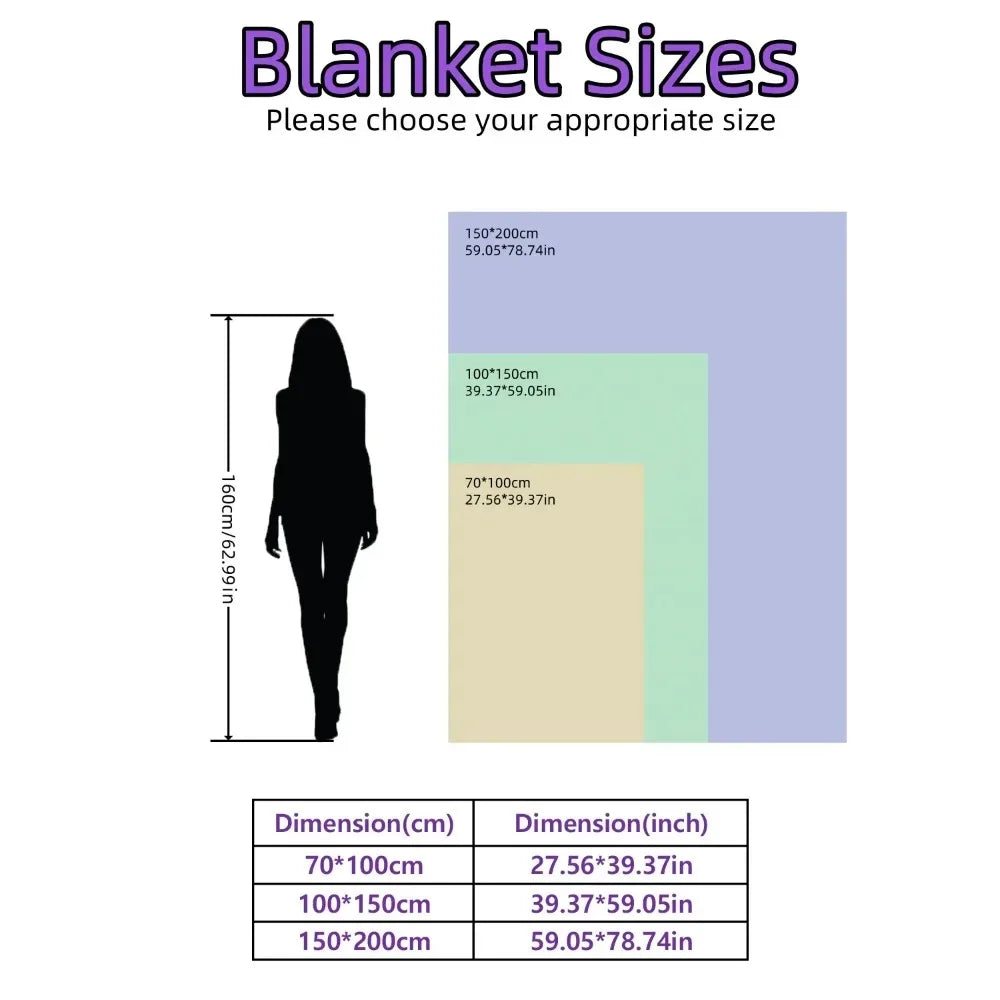 Extra Thick Plush Fleece Blanket | Soft All-Season Throw for Comfort