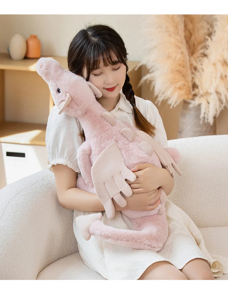 Cute Cartoon Dragon Plush Doll | Adorable Dinosaur Pillow Toy
