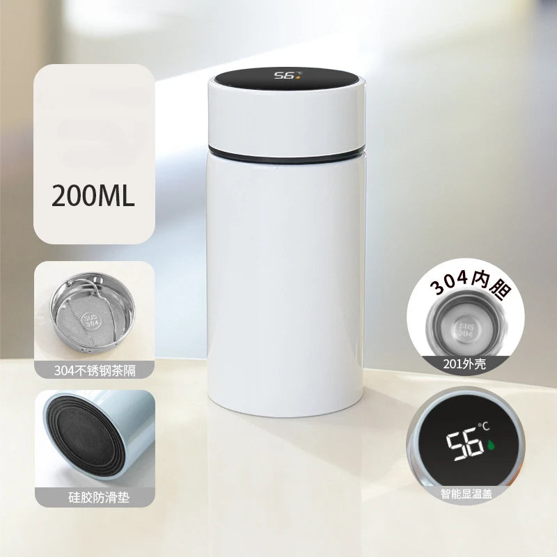 Smart Mini Pocket Thermos Cup | Temperature Display Water Bottle