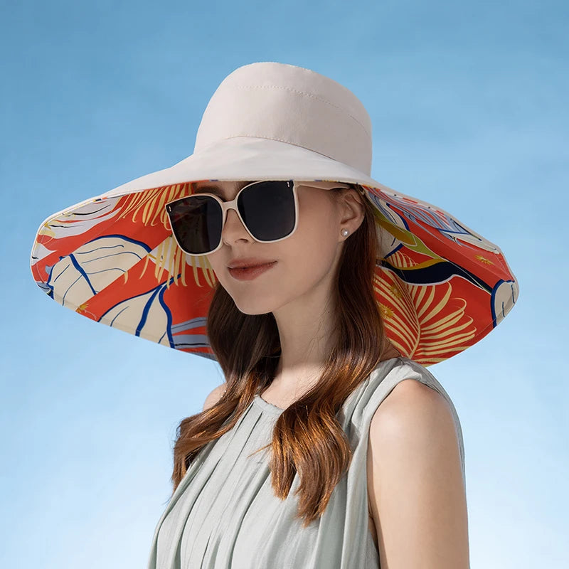 Women's Double-Sided Cotton Fisherman Hat | Sun Protection Hat