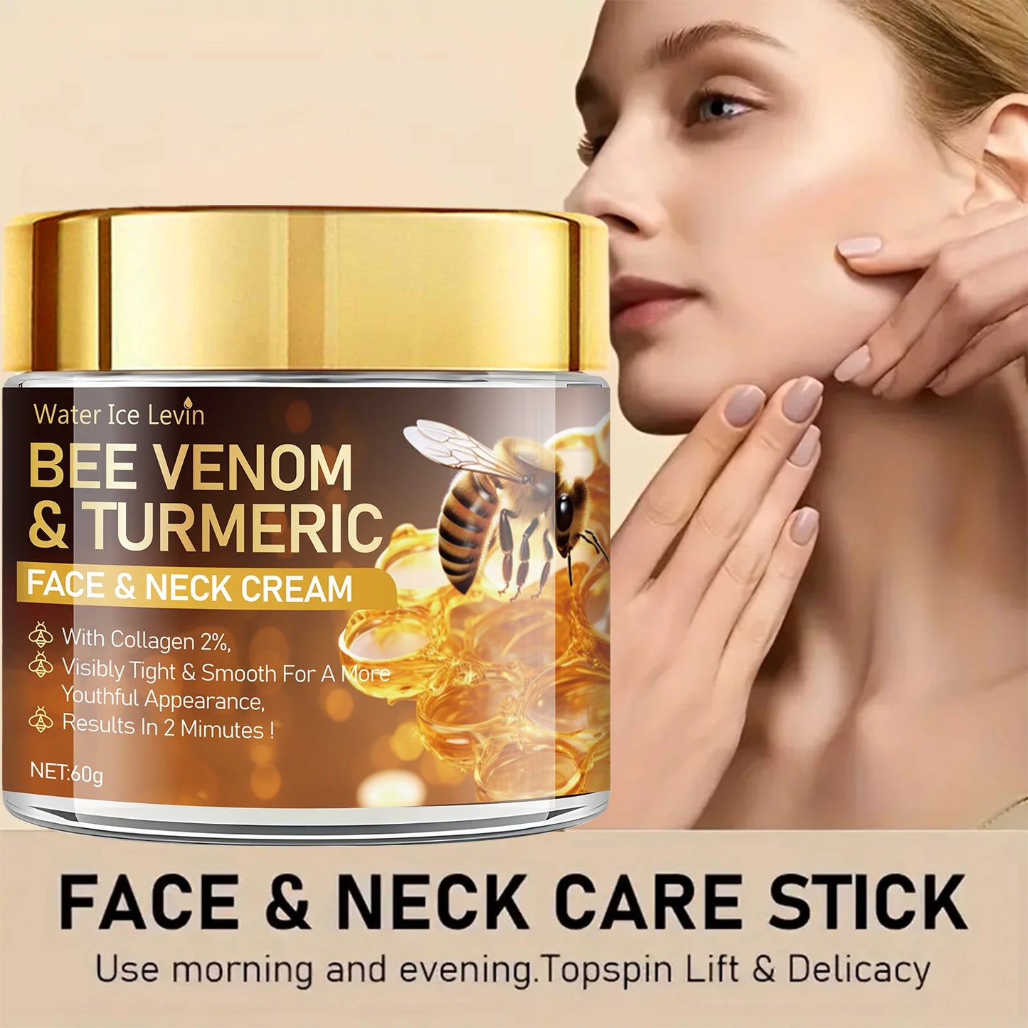 Bee Venom Instant Facial Lifting Cream | Firm, Lift & Smooth Skin