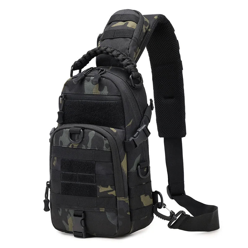 Tactical Men's Camping Chest Bag | Versatile Outdoors Sling Backpack