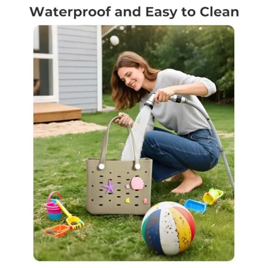 Water-resistant Beach Bag for Women | Essential Summer Tote