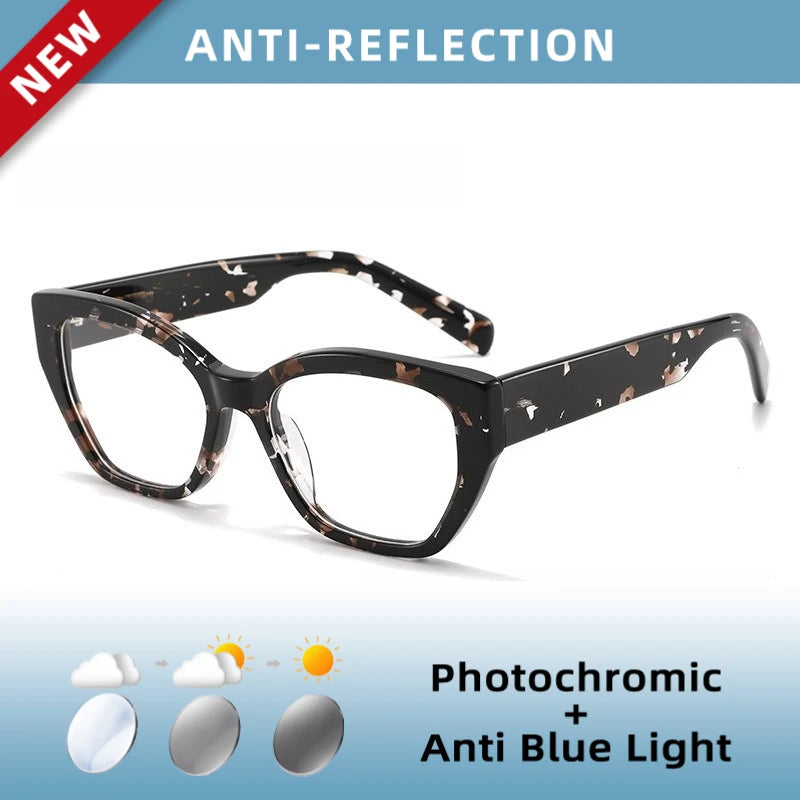 Stylish Cat Eye Reading Glasses | Anti-Blue Light Eyewear