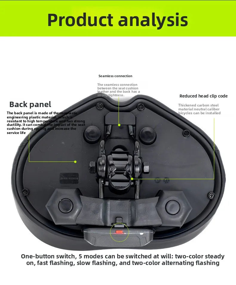 Noseless Bike Seat Cushion for Ultimate Comfort on Peloton Bikes