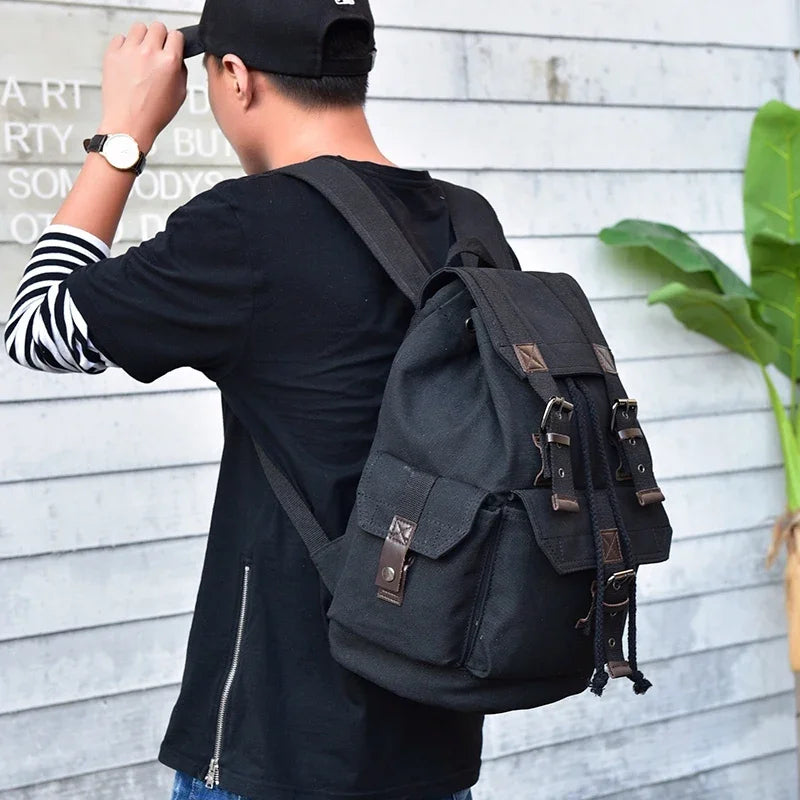 Durable Canvas Backpack | Essential Travel Companion for Everyone