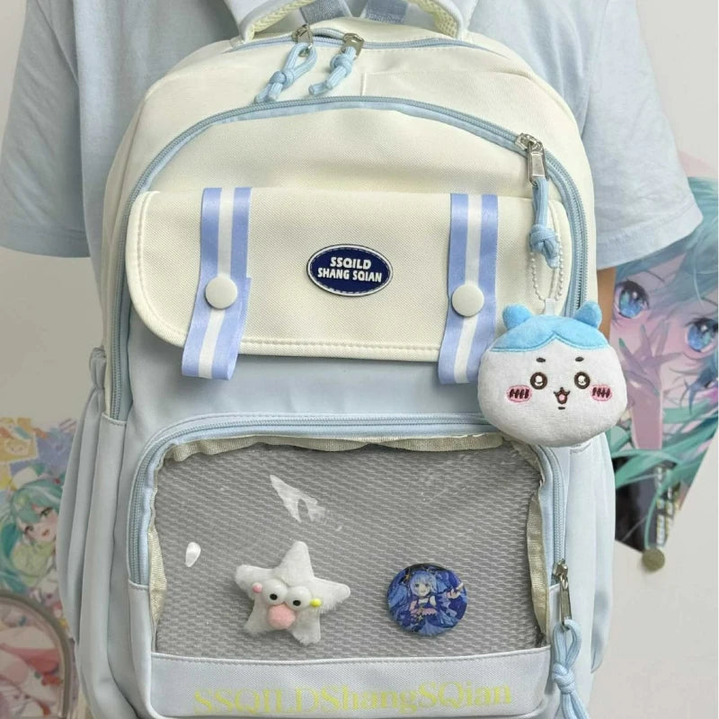 Cute Japanese Style Versatile Backpack | Fashionable Double Shoulder Bag